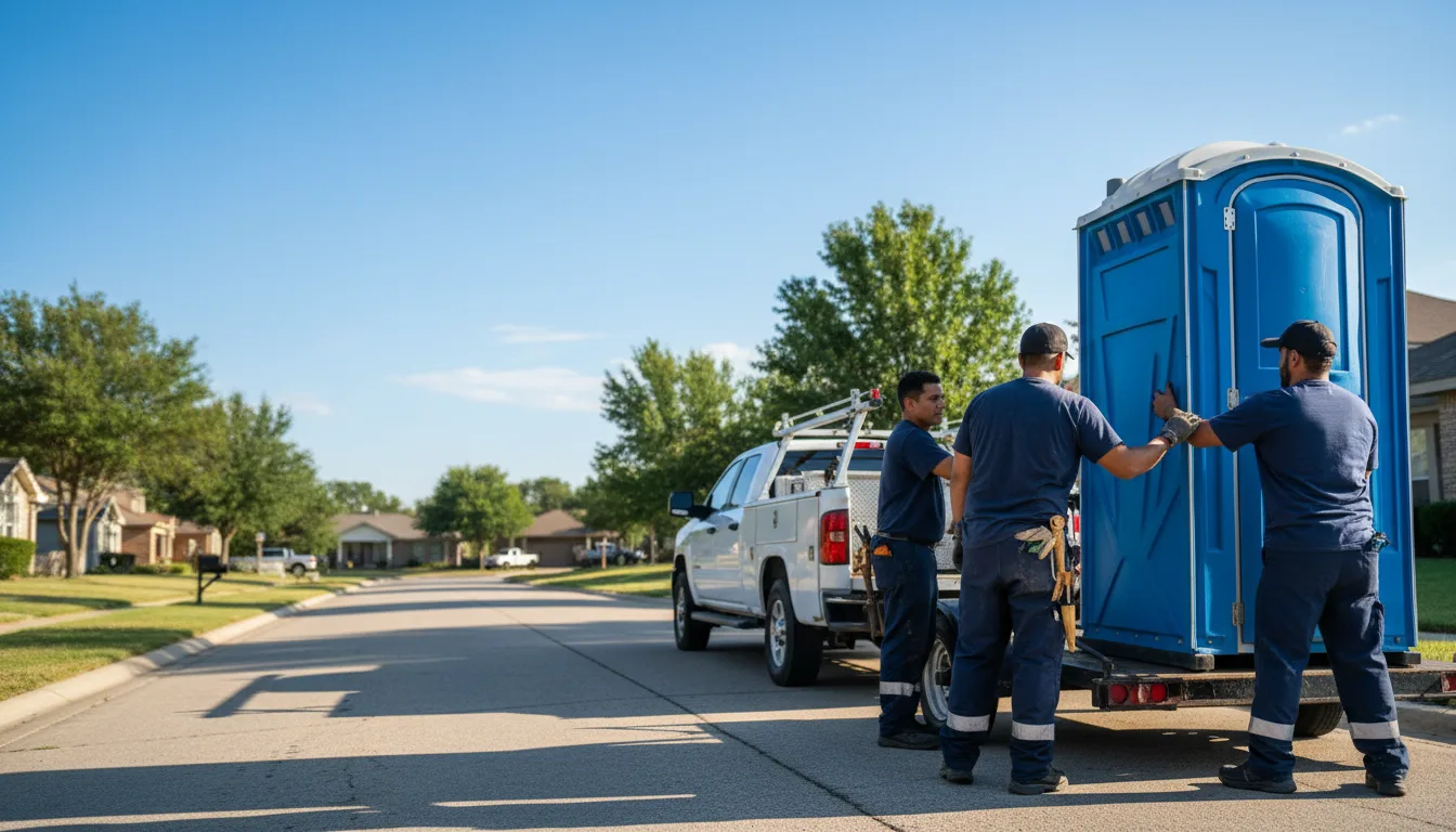 Portable Toilet Rental in Dill City, OK near me